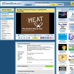 Professional Processor PowerPoint presentation