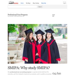 Professional Year Program » SMIPA: Why study SMIPA?