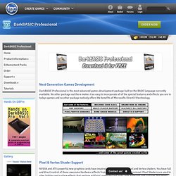 DarkBASIC Professional - Games Programming - The Game Creators