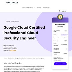 Google Professional Cloud Security Engineer Practice Exams and Mock Test