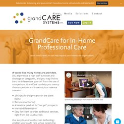 In-Home Professional Care - Senior Care Remote Monitoring