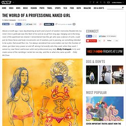 The World of a Professional Naked Girl