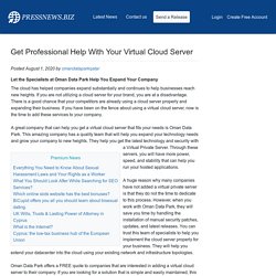 Get Professional Help With Your Virtual Cloud Server