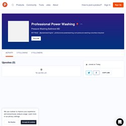 Professional Power Washing's profile on Product Hunt