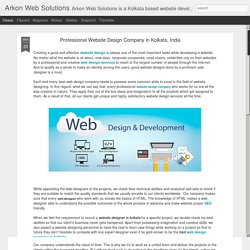 Arkon Web Solutions: Professional Website Design Company in Kolkata, India