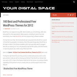 100 Best Free WordPress Themes for 2012