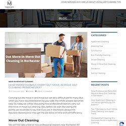 How Professionals Carry Out Move-In Move Out Cleaning in Rochester?