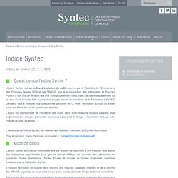 Indice Syntec