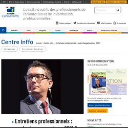 Entretiens professionnels : quels changements en 2021 ?