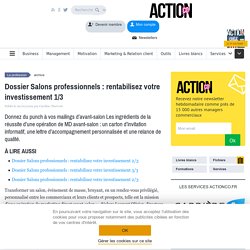 Dossier Salons professionnels : rentabilisez votre investissement 1/3