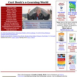 Professor Curt Bonk's e-Learning World