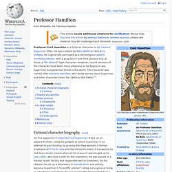 Professor Hamilton