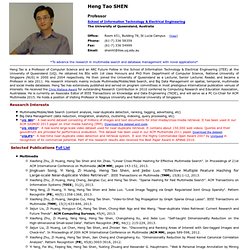 Professor Heng Tao SHEN