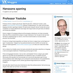 Professor Youtube