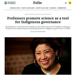 Professors promote science as a tool for Indigenous governance