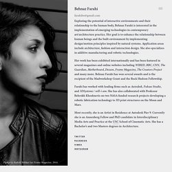 Profile ∙ Behnaz Farahi