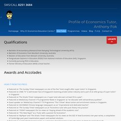 JC Economics Tuition Singapore