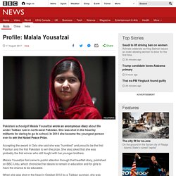 Profile: Malala Yousafzai