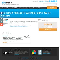 360 for DiSC: Everything DiSC® 363™ for Leaders