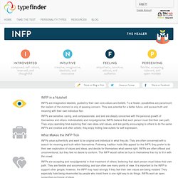 Profile of the INFP Personality Type