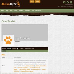 Profile – Puravi Kumbai – Marsh Mutt