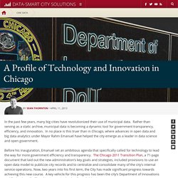 A Profile of Technology and Innovation in Chicago