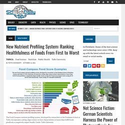 New Nutrient Profiling System: Ranking Healthfulness of Foods From First to Worst