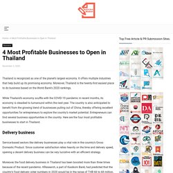 4 Most Profitable Businesses to Open in Thailand