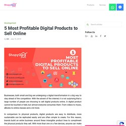 5 Most Profitable Digital Products to Sell Online