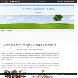 Make Big Profits With Indoor Carousels - Beston Carousel Rides