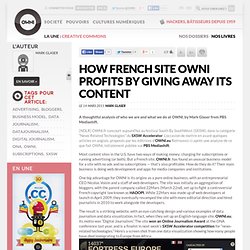 How French Site OWNI Profits by Giving Away Its Content
