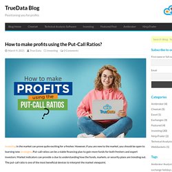 How to make profits using the Put-Call Ratios?