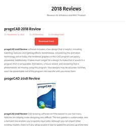 progeCAD 2018 Review
