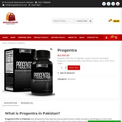 Progentra in Karachi Call Now [0322-7866608]