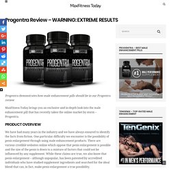 Progentra - Maxfitnesstoday