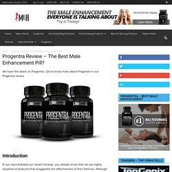 Progentra - Mens Life Advice