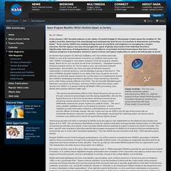 Space Program Benefits: NASA’s Positive Impact on Society