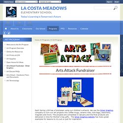 Art Program / Arts Attack Fundraiser - Silver Graphics