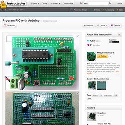 Program PIC with Arduino