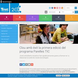 Clou amb èxit la primera edició del programa Parelles TIC