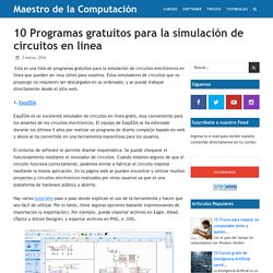 10 Programas gratuitos para la simulación de circuitos en línea