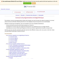 France-IOI – Concours de programmation et d'algorithmique
