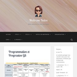 Programmation et Progression GS – Maitresse Katoo