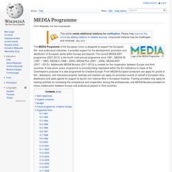 MEDIA Programme