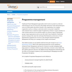 What Is Programme Management?