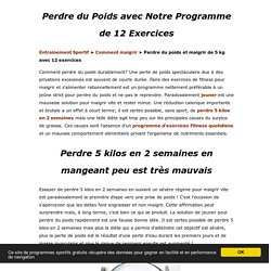 Jeuner pour perdre du poids