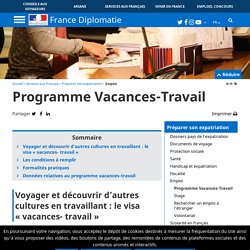 Programme Vacances-Travail