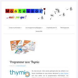 Programmer avec Thymio
