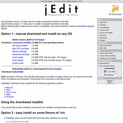 Programmer's Text Editor - download