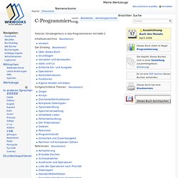 C-Programmierung